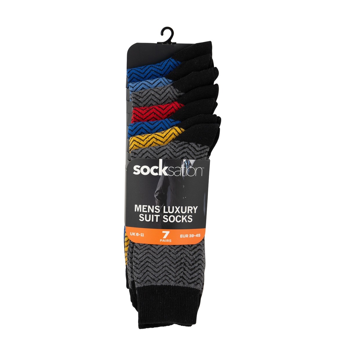 MEN'S SUIT SOCKS 7 PACK