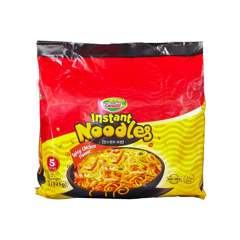 KWALITI SPICY CHICKEN FLAVOUR NOODLES 5 PACK
