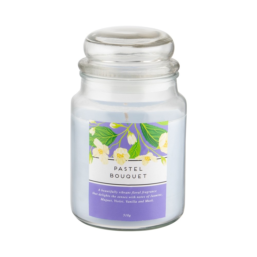 18oz Jar Candle - Pastel Bouque 