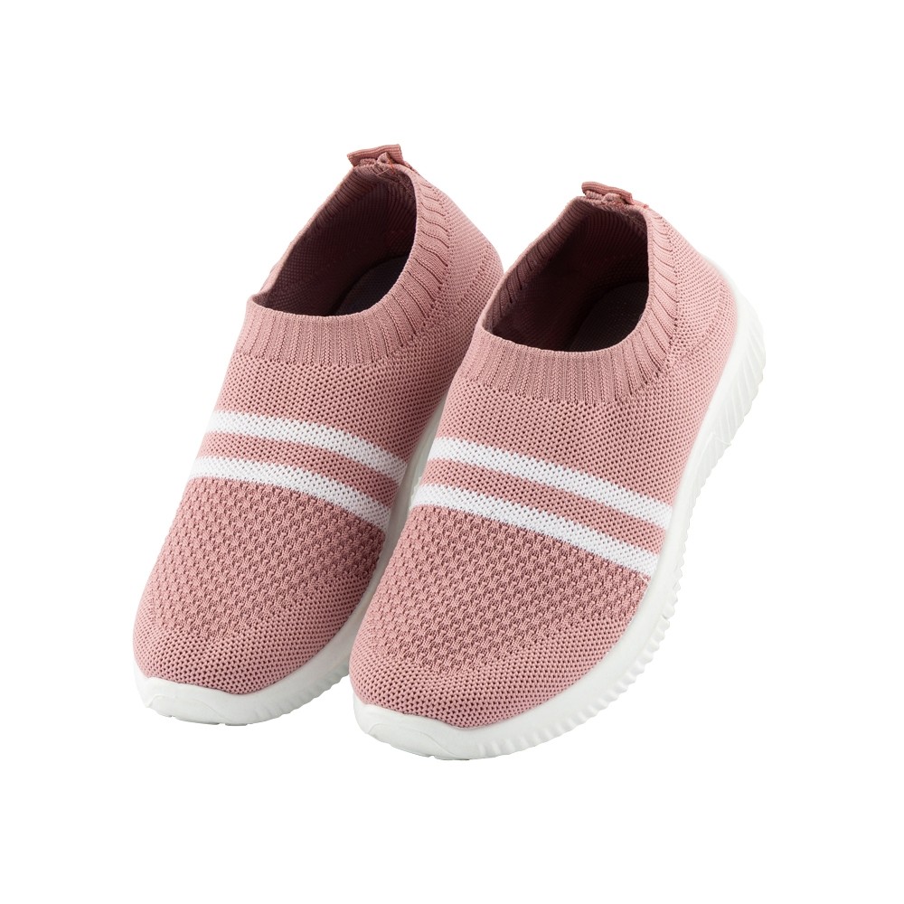 TRACERS WOMENS SLIP ONS PINK Poundstretcher