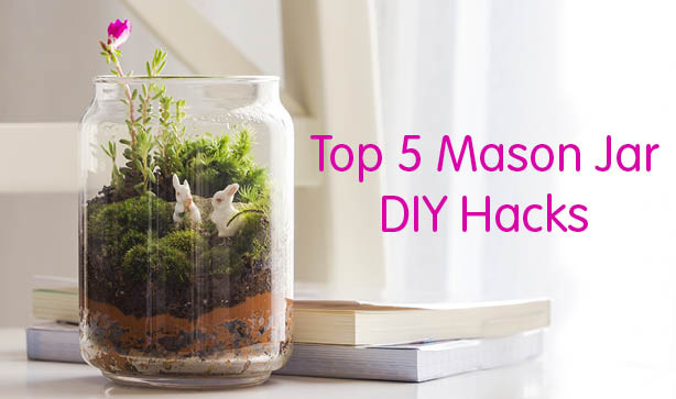 Top 5 Mason Jar DIY Hacks | Poundstretcher | Poundstretcher