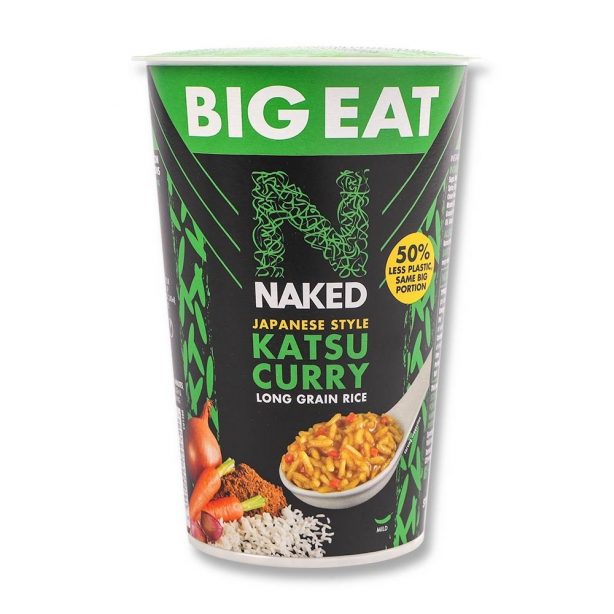 Big Eat Naked Katsu Curry dried rice