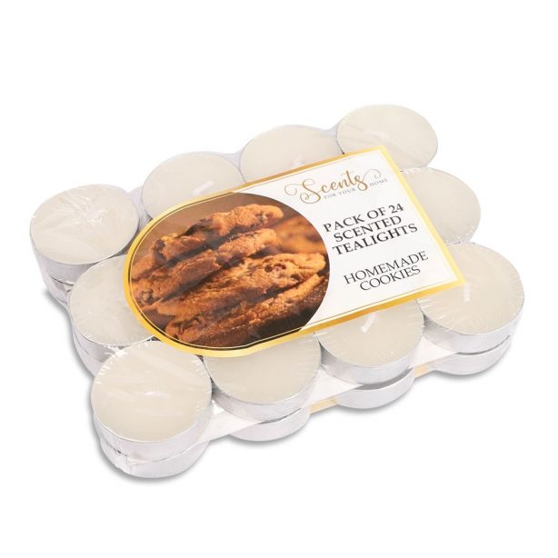 Cookie scented candles