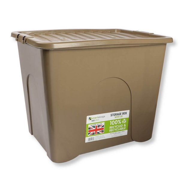 Brown recycled storage box